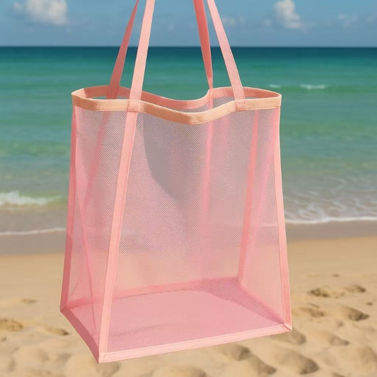 Breathable Large Capacity Beach & Swimming Bag | Lightweight Market Shopping Bag