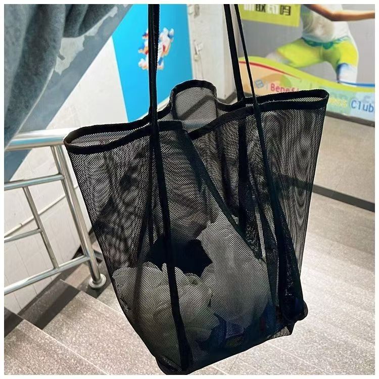 Breathable Large Capacity Beach & Swimming Bag | Lightweight Market Shopping Bag