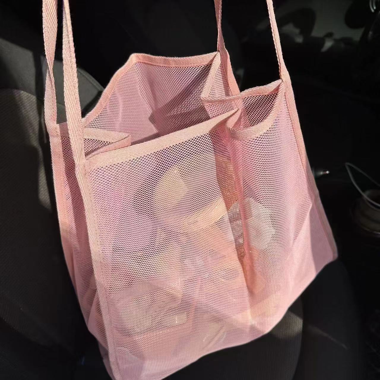 Breathable Large Capacity Beach & Swimming Bag | Lightweight Market Shopping Bag