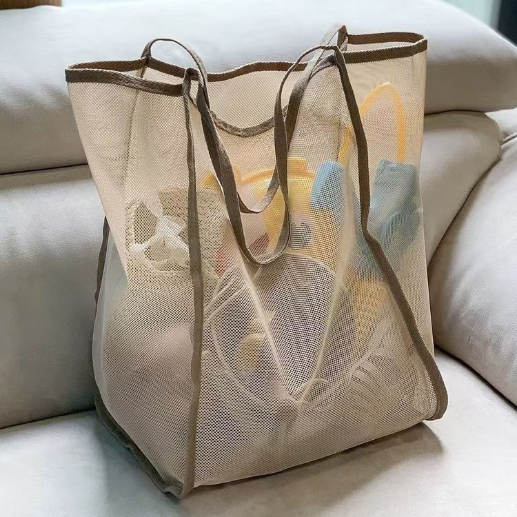 Breathable Large Capacity Beach & Swimming Bag | Lightweight Market Shopping Bag