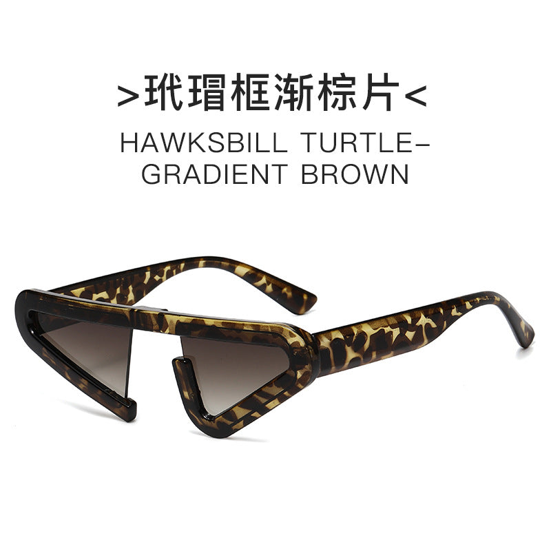 Futuristic Geometric Asymmetric Sunglasses