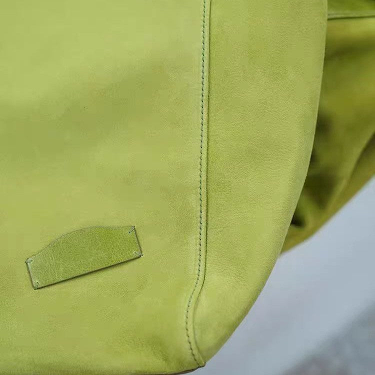 Women's Suede Leather Soft Tote Bag