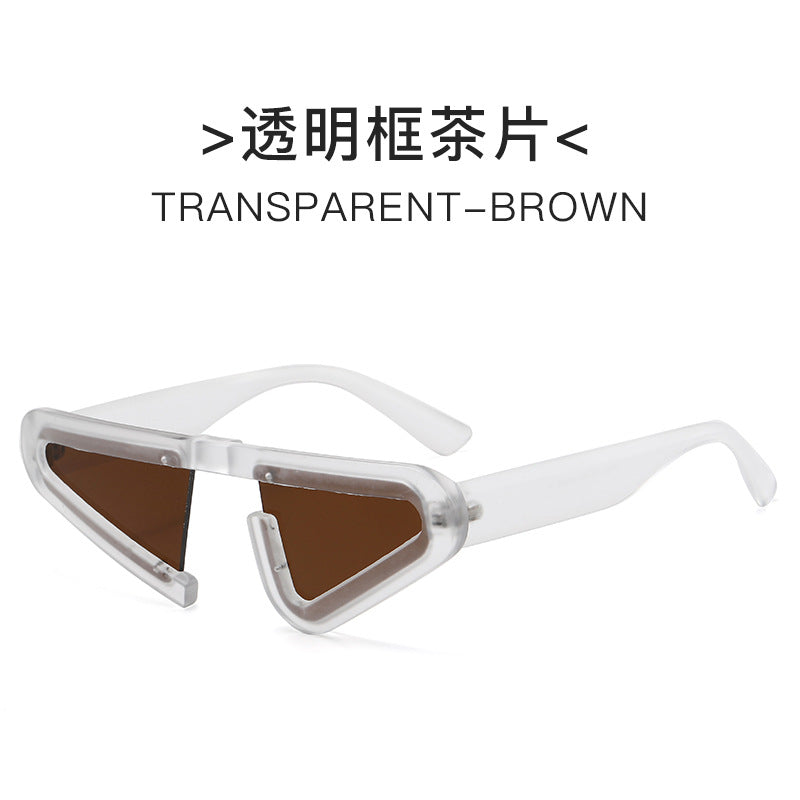 Futuristic Geometric Asymmetric Sunglasses