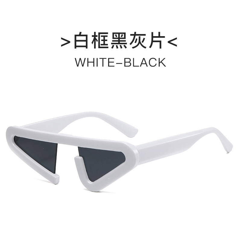 Futuristic Geometric Asymmetric Sunglasses