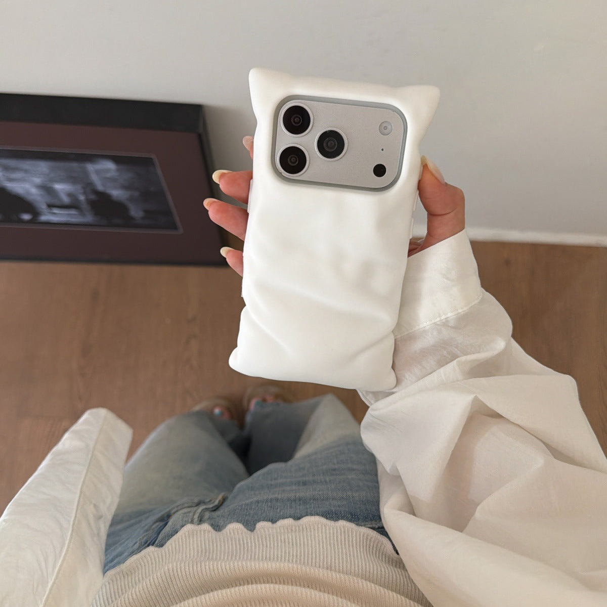Creative 3d pillow phone case - shockproof cover