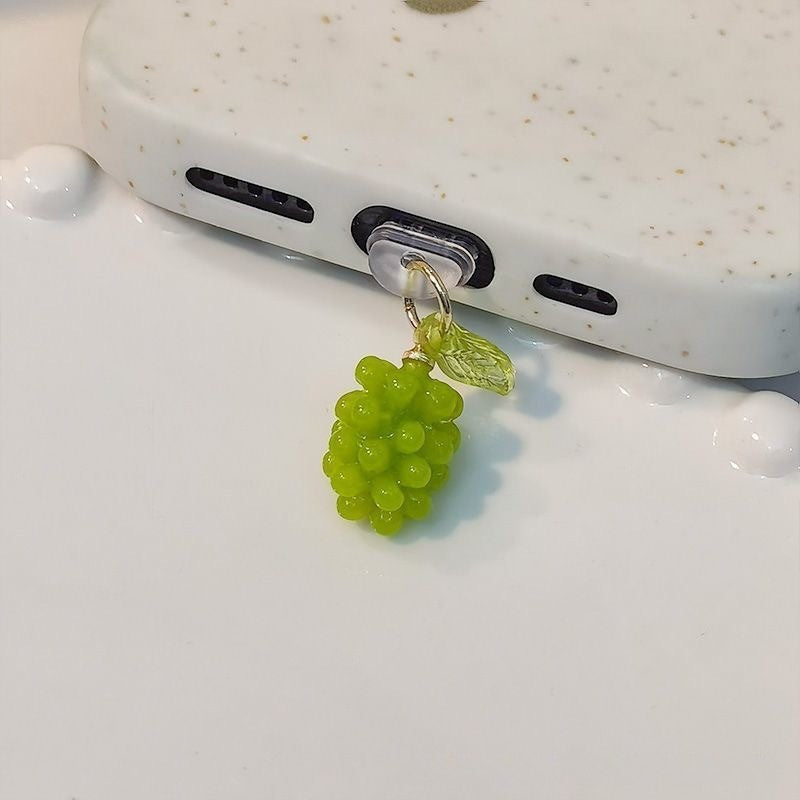 Qingti mobile phone interface dust plug pendant