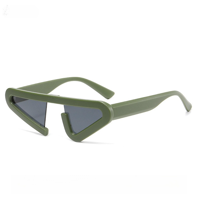 Futuristic Geometric Asymmetric Sunglasses