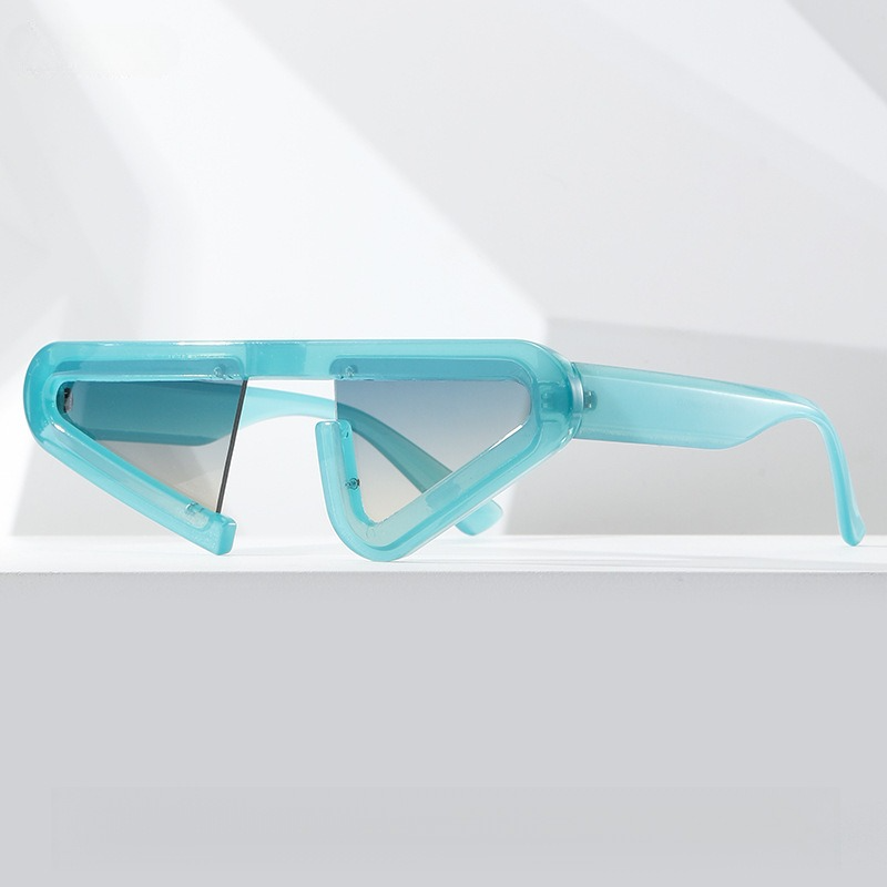 Futuristic Geometric Asymmetric Sunglasses