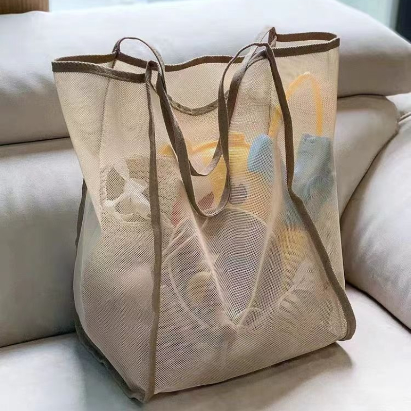 Breathable Large Capacity Beach & Swimming Bag | Lightweight Market Shopping Bag